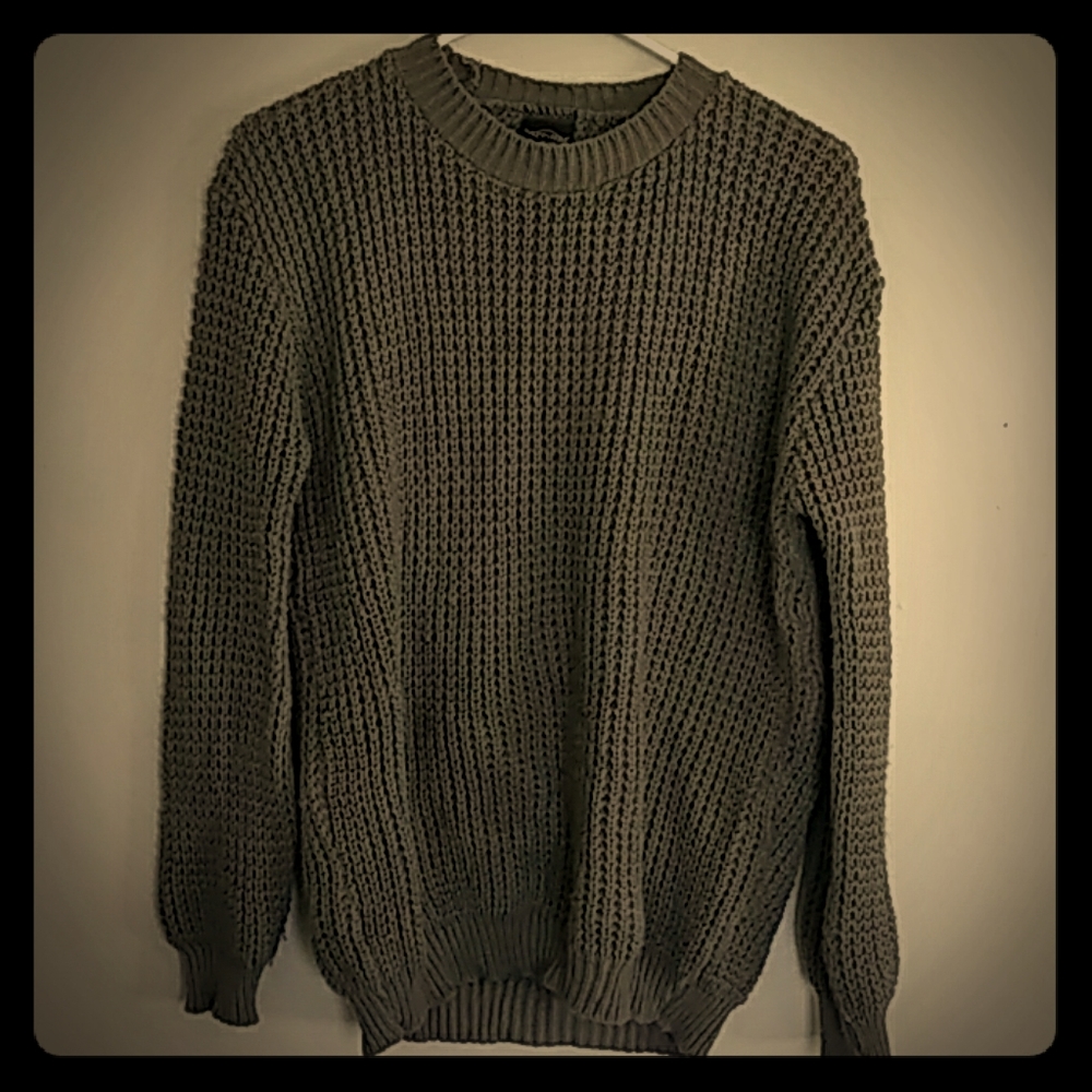 Knit pullover sweater